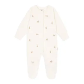 Organic Baby Clothing Unisex Sleepsuit 'Bunnies'