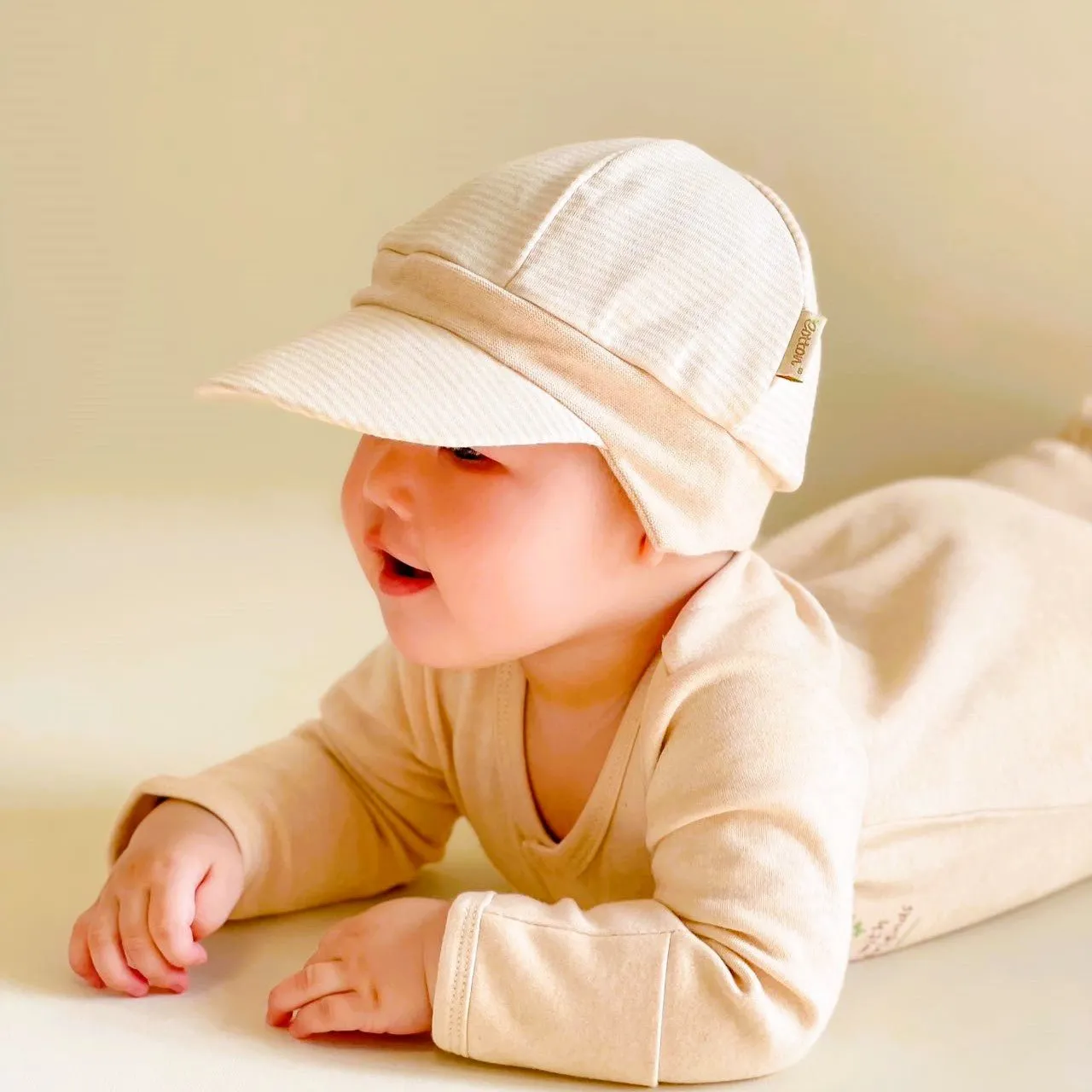 Organic Cotton Newborn Trapper Hat