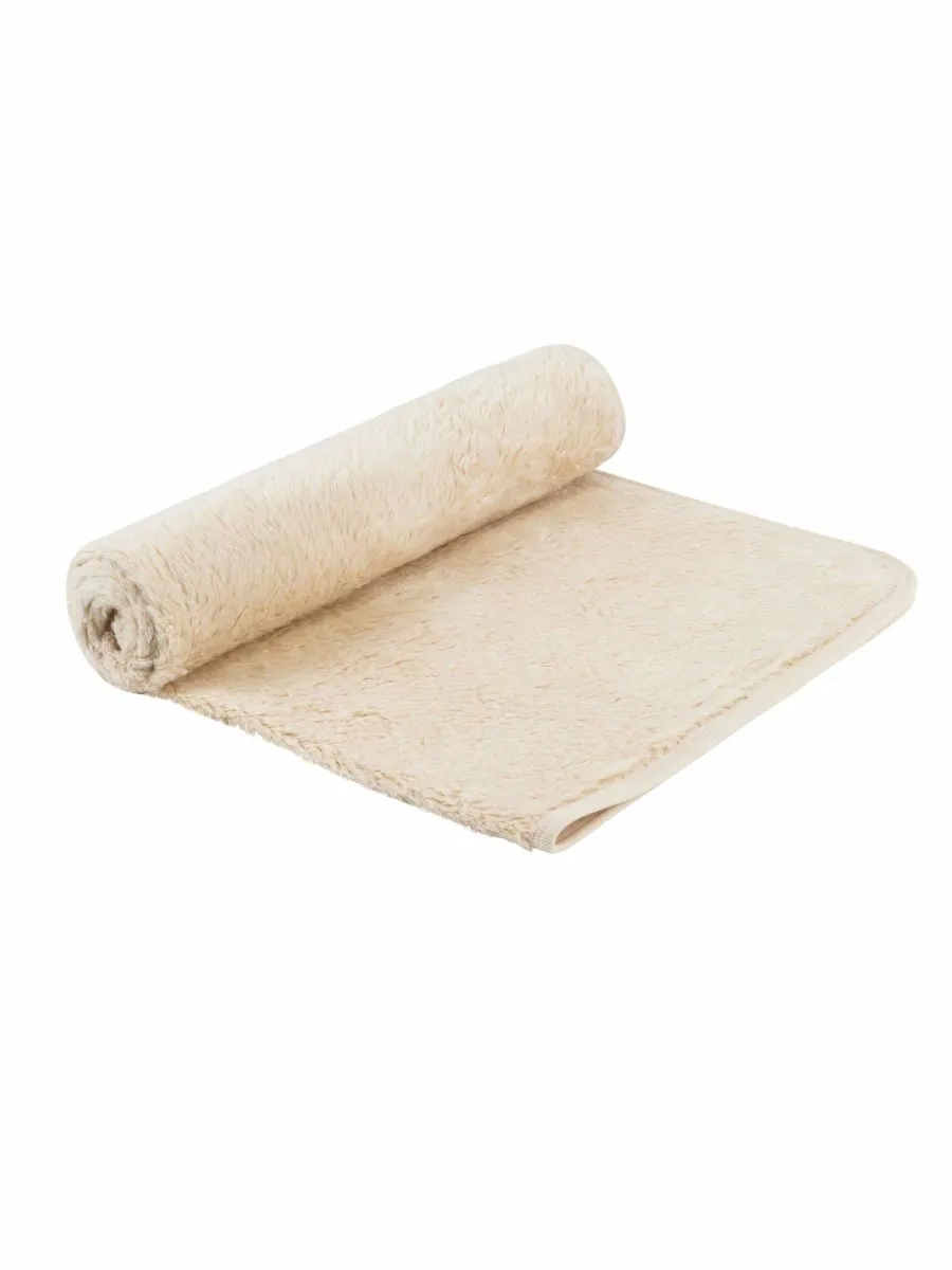 Organic Faux Fur Sherpa Stroller Blanket