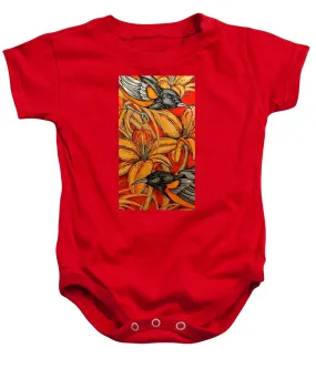 Oriole Pair - Baby Onesie