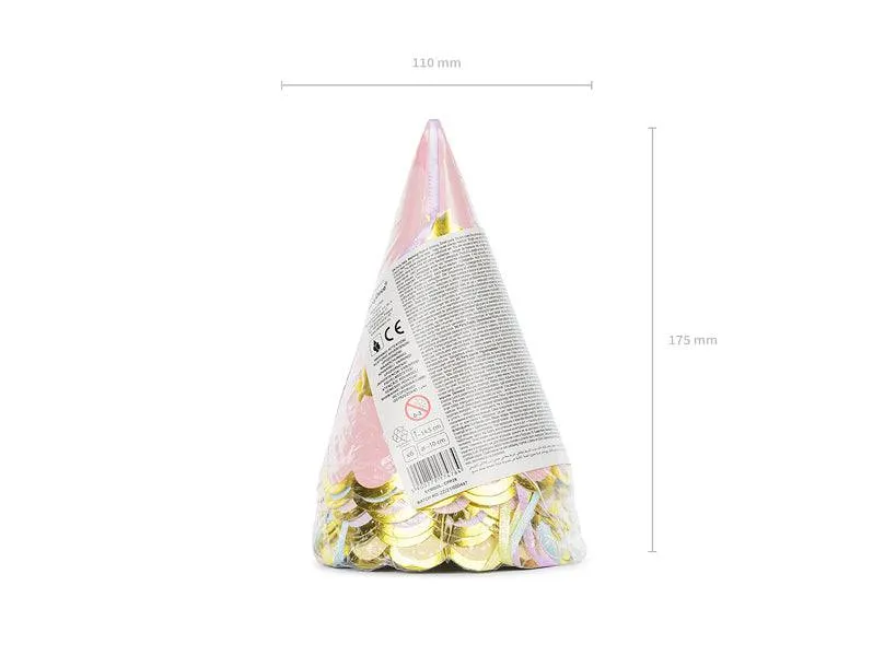 Pastel Star Party Hats - 6pk S8027 S8103 S8109