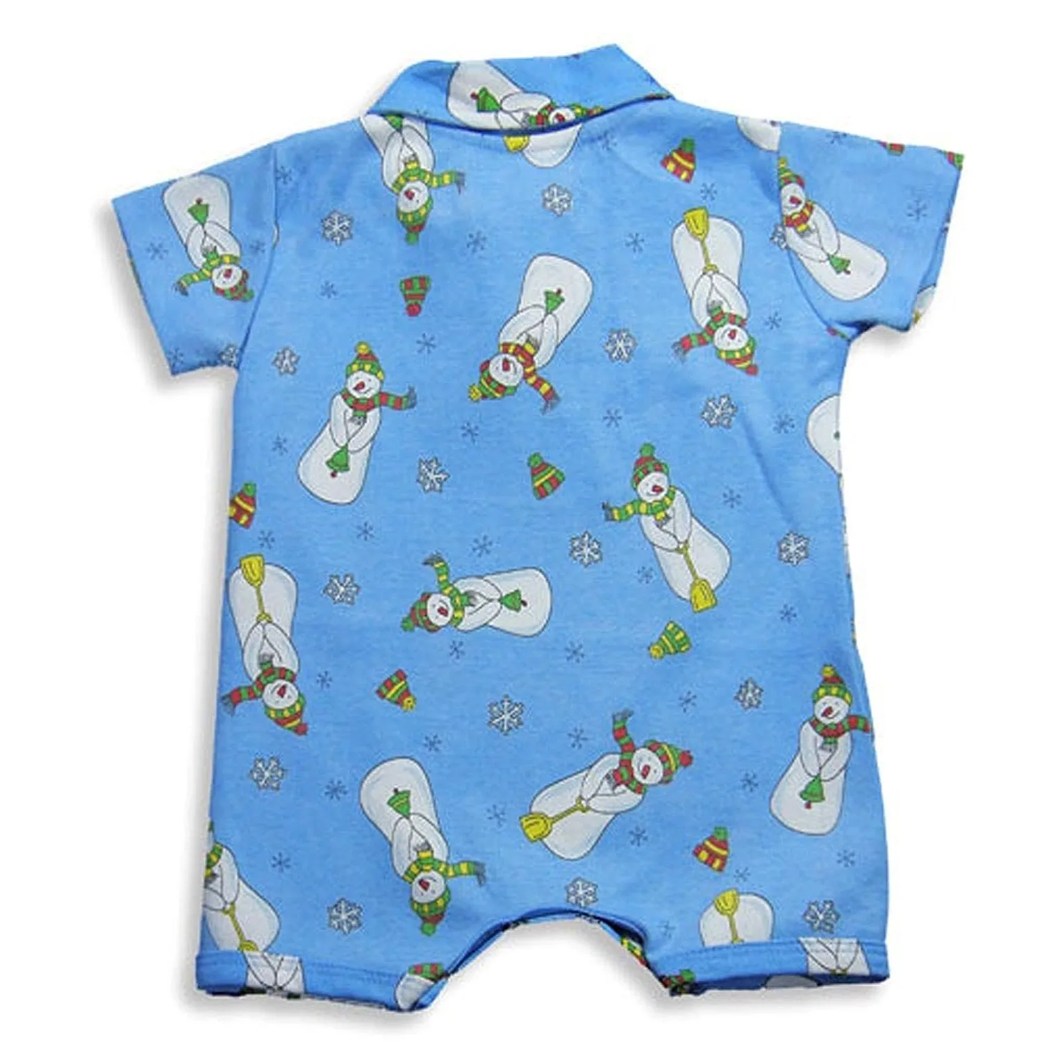 Pepper Toes by Baby Lulu - Baby Boys Short Sleeve Romper