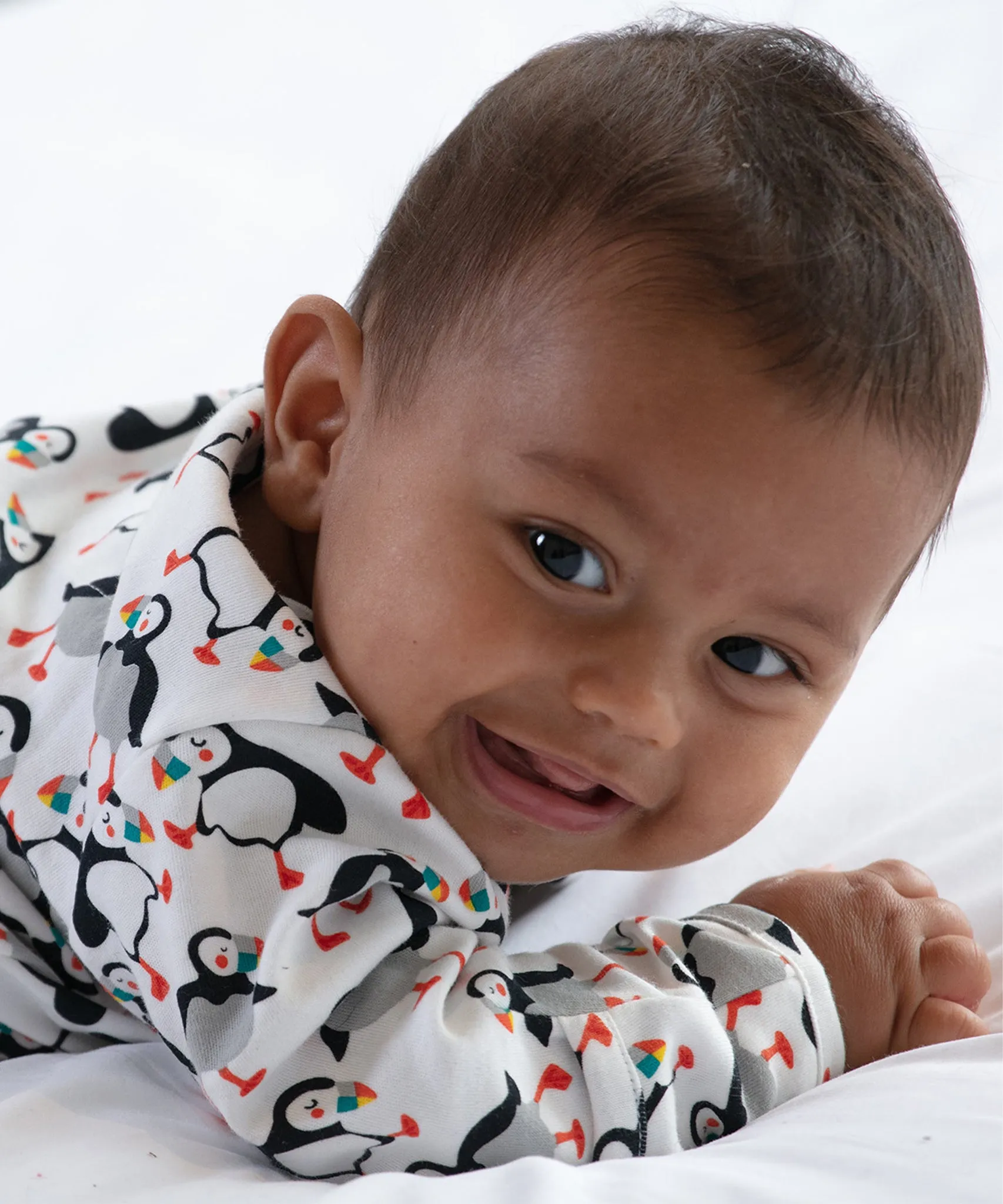 Piccalilly Puffin Baby Nightgown