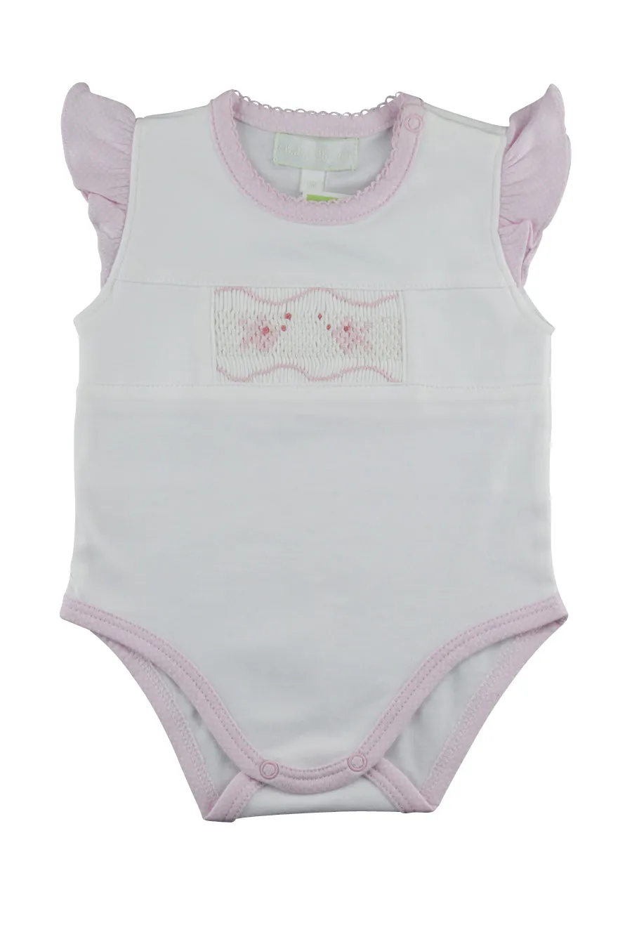 Pink Fish Girl's  Romper