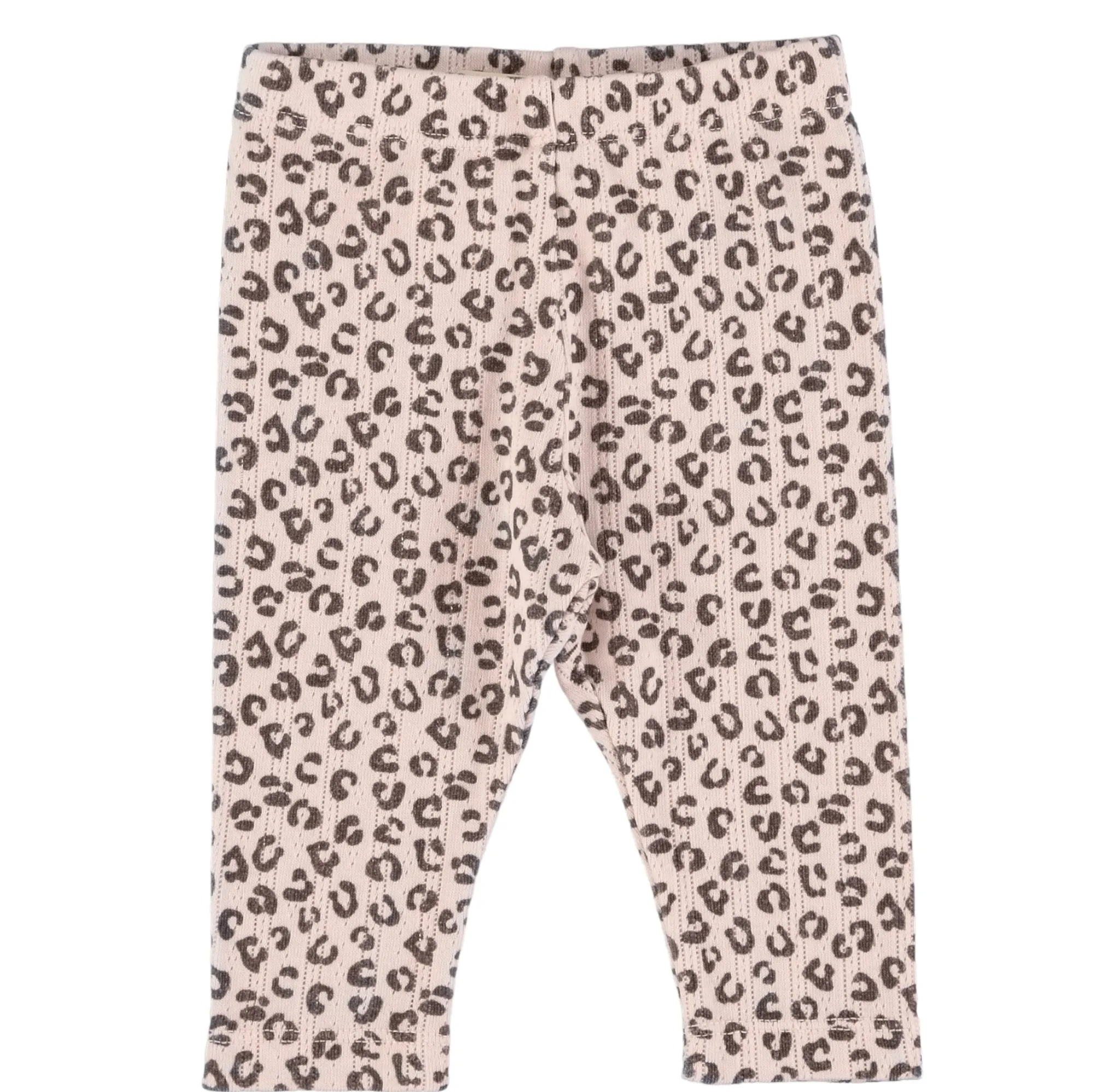 Piupiuchick Newborn leggings- Pink Animal Print