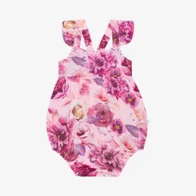 Posh Peanut Ruffled Cap Sleeve Bubble - Amira