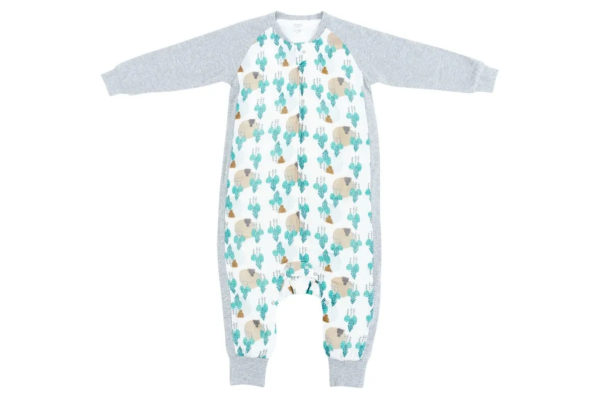 Raglan Bamboo Long Sleeve Sleep Suit 2.5 TOG