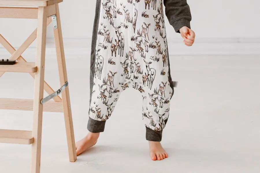 Raglan Bamboo Long Sleeve Sleep Suit 2.5 TOG