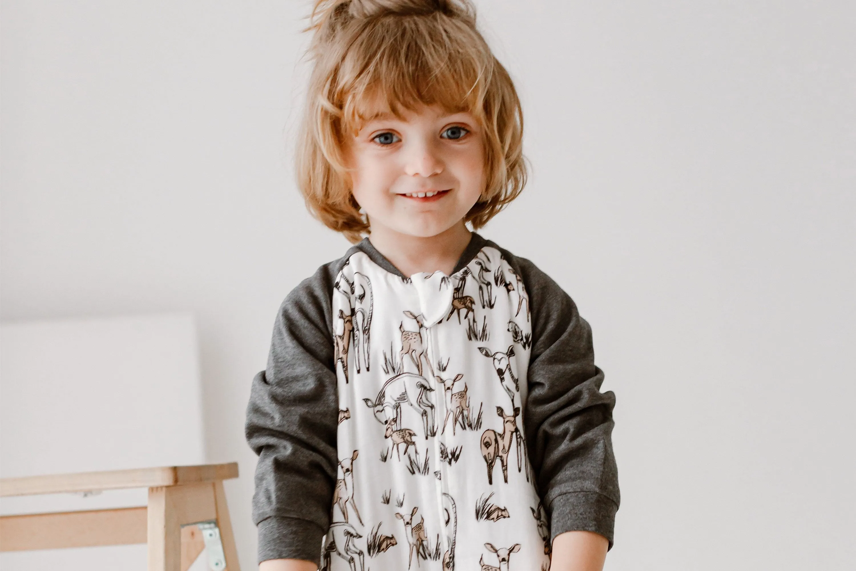 Raglan Bamboo Long Sleeve Sleep Suit 2.5 TOG