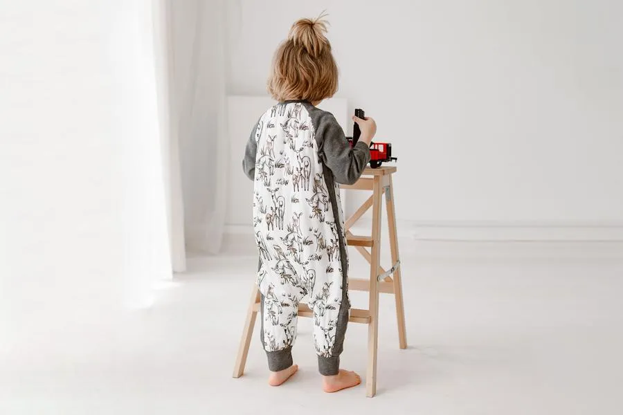Raglan Bamboo Long Sleeve Sleep Suit 2.5 TOG