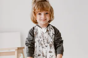 Raglan Bamboo Long Sleeve Sleep Suit 2.5 TOG