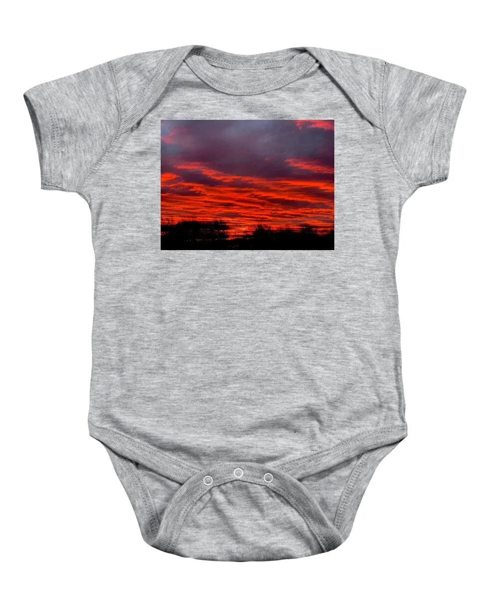 Red at Night - Baby Onesie