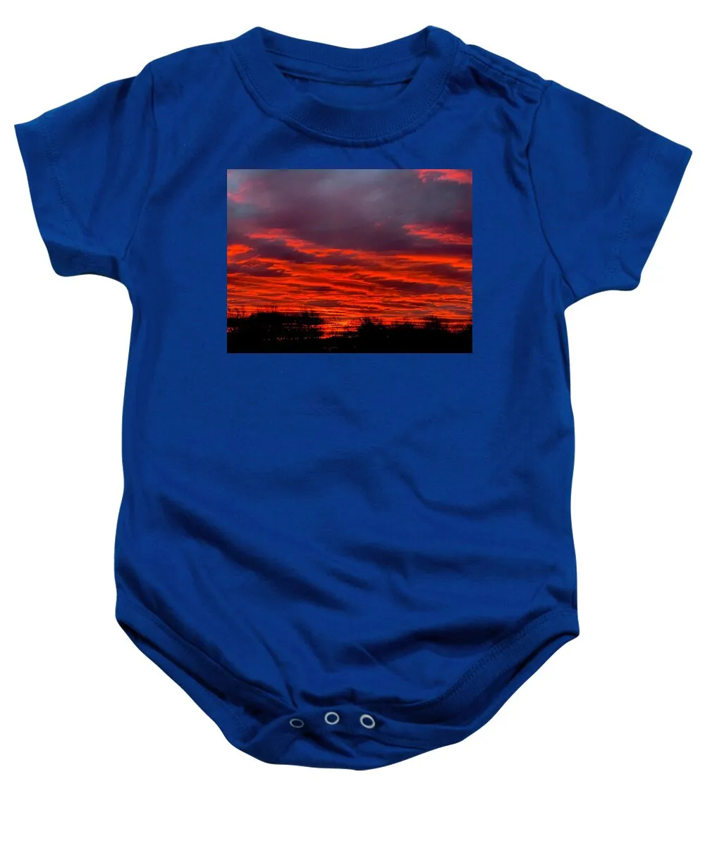 Red at Night - Baby Onesie