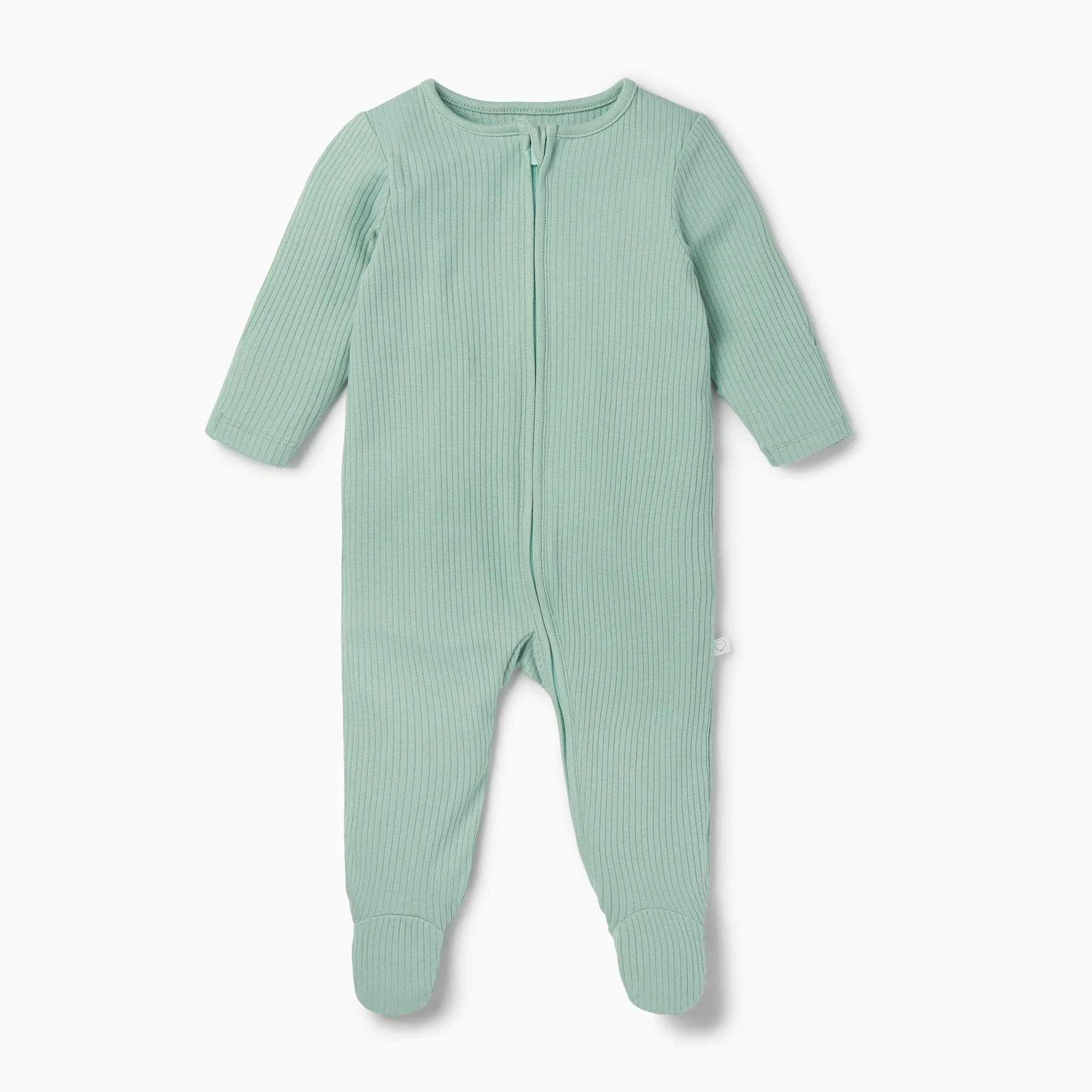 Ribbed Clever Zip Sleepsuit