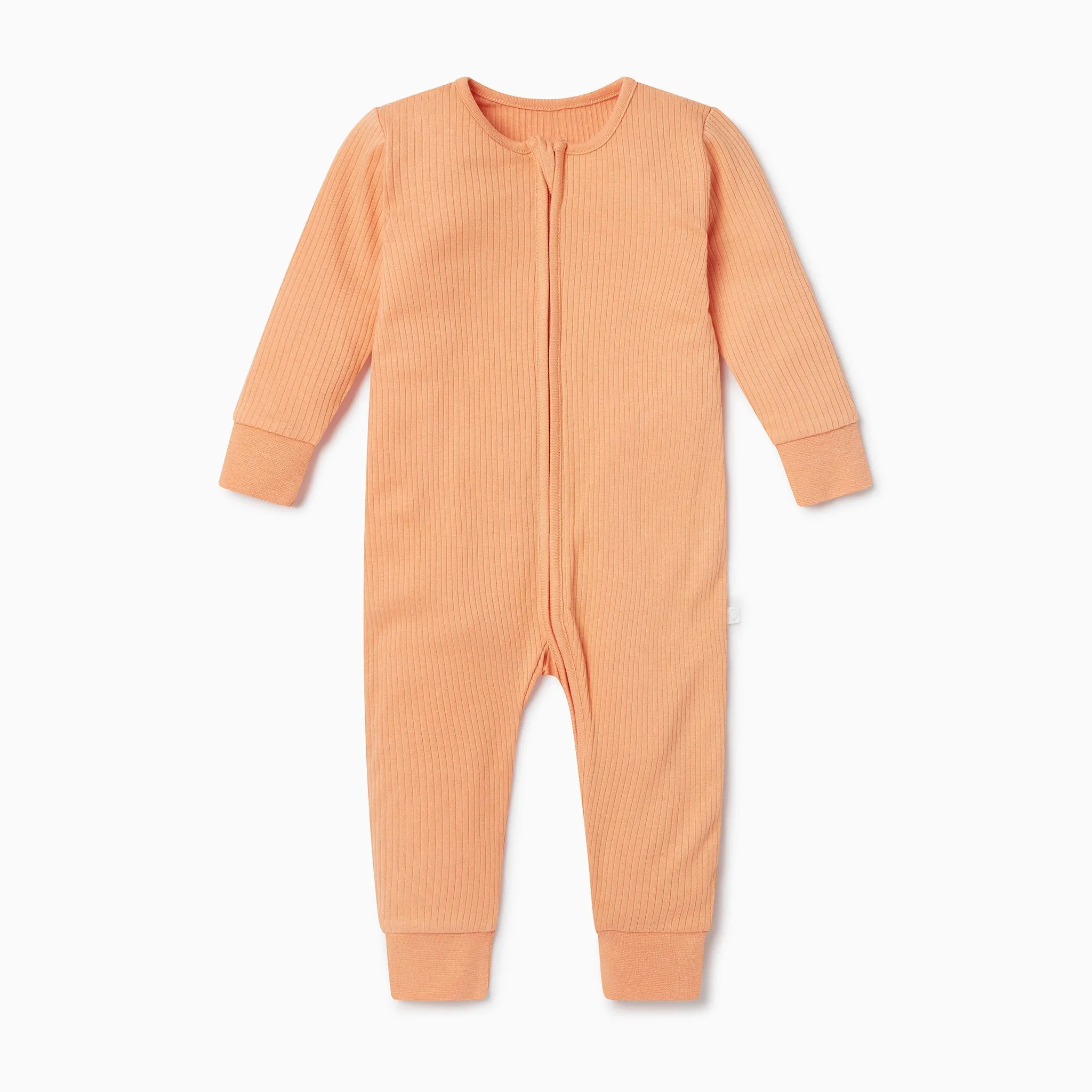 Ribbed Clever Zip Sleepsuit