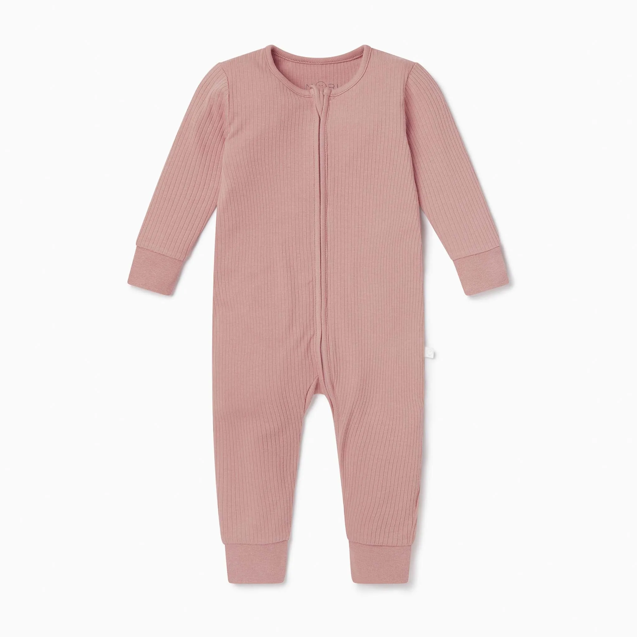 Ribbed Clever Zip Sleepsuit