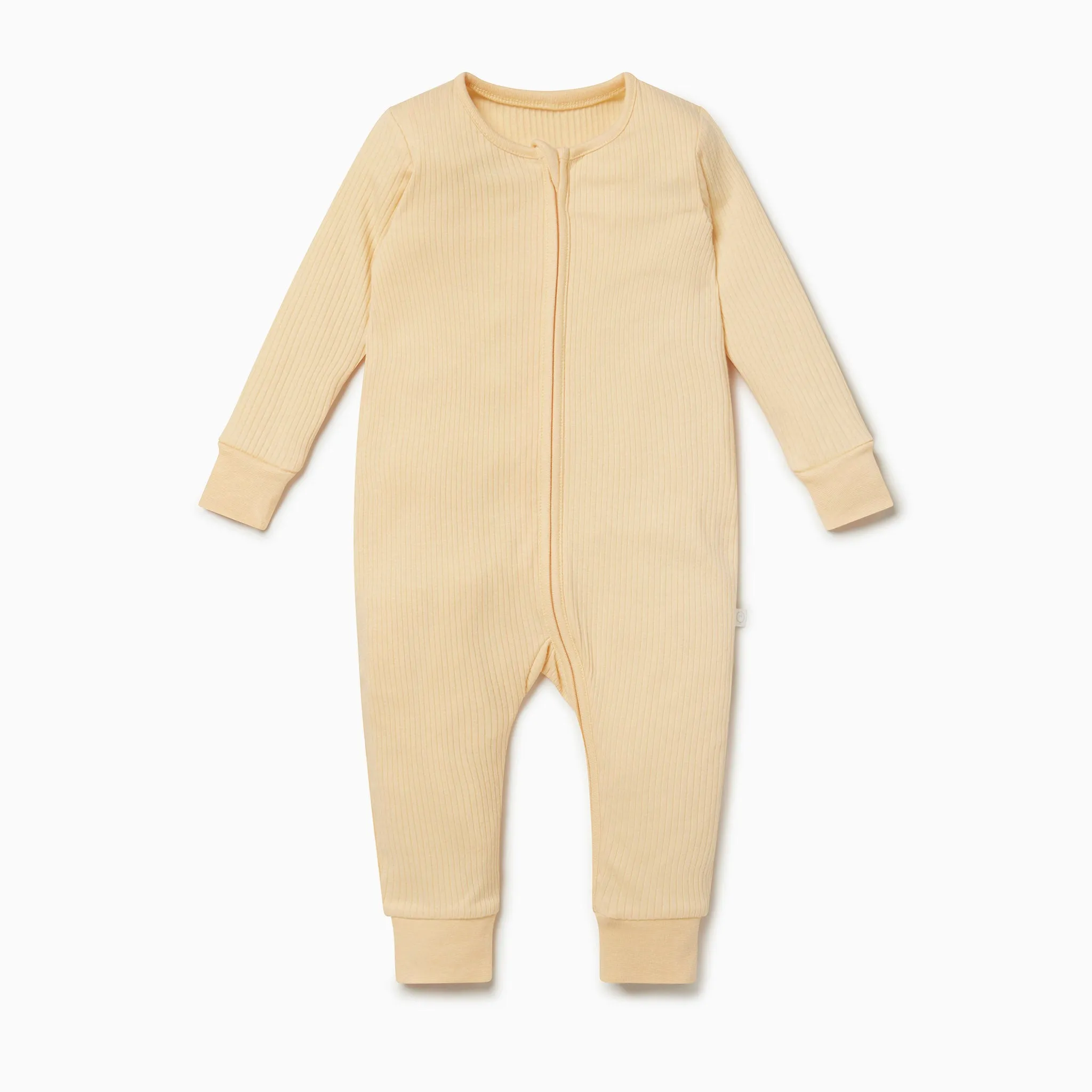 Ribbed Clever Zip Sleepsuit