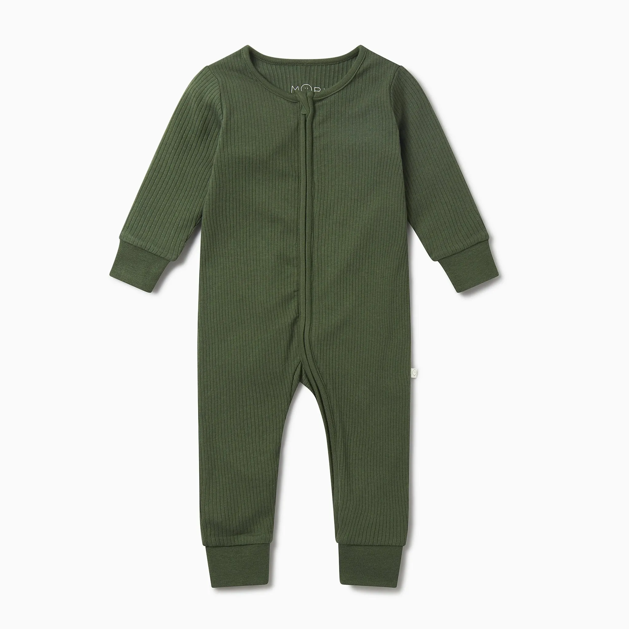 Ribbed Clever Zip Sleepsuit