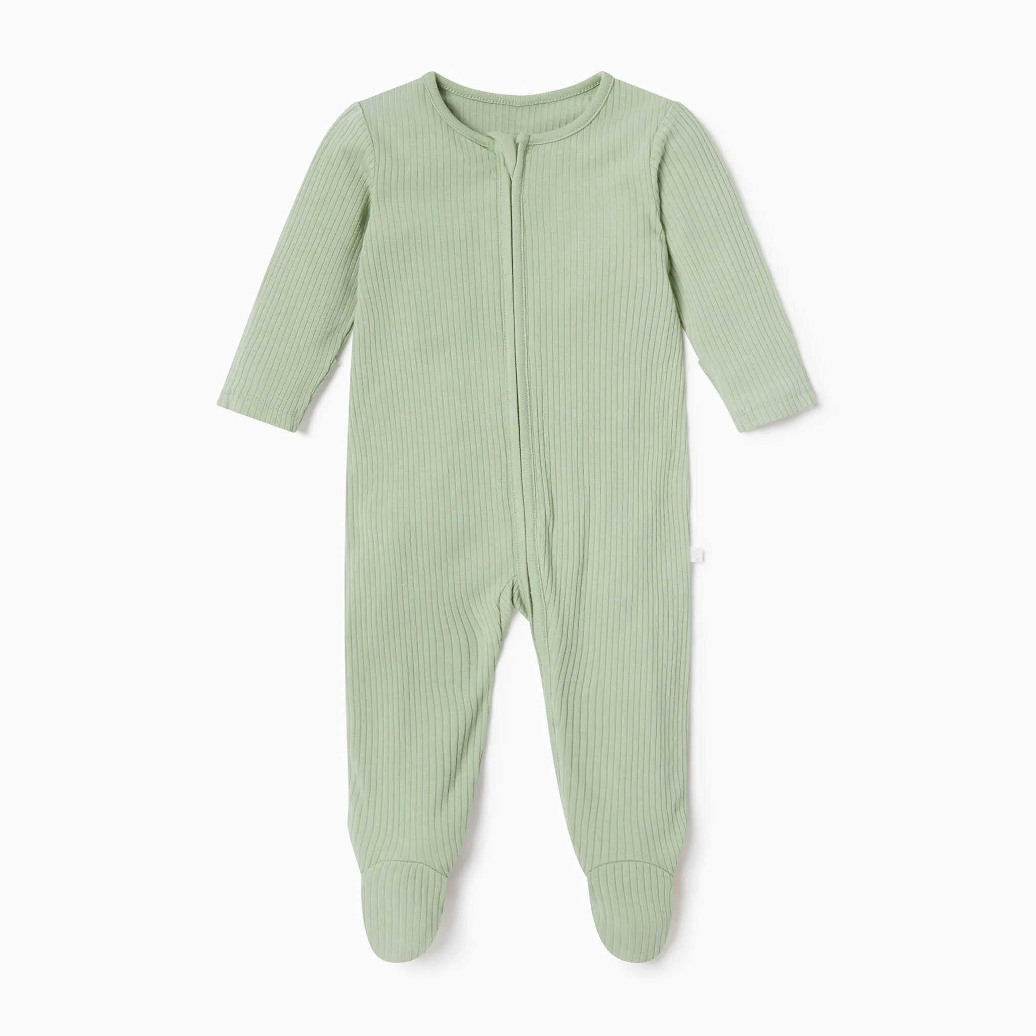 Ribbed Clever Zip Sleepsuit