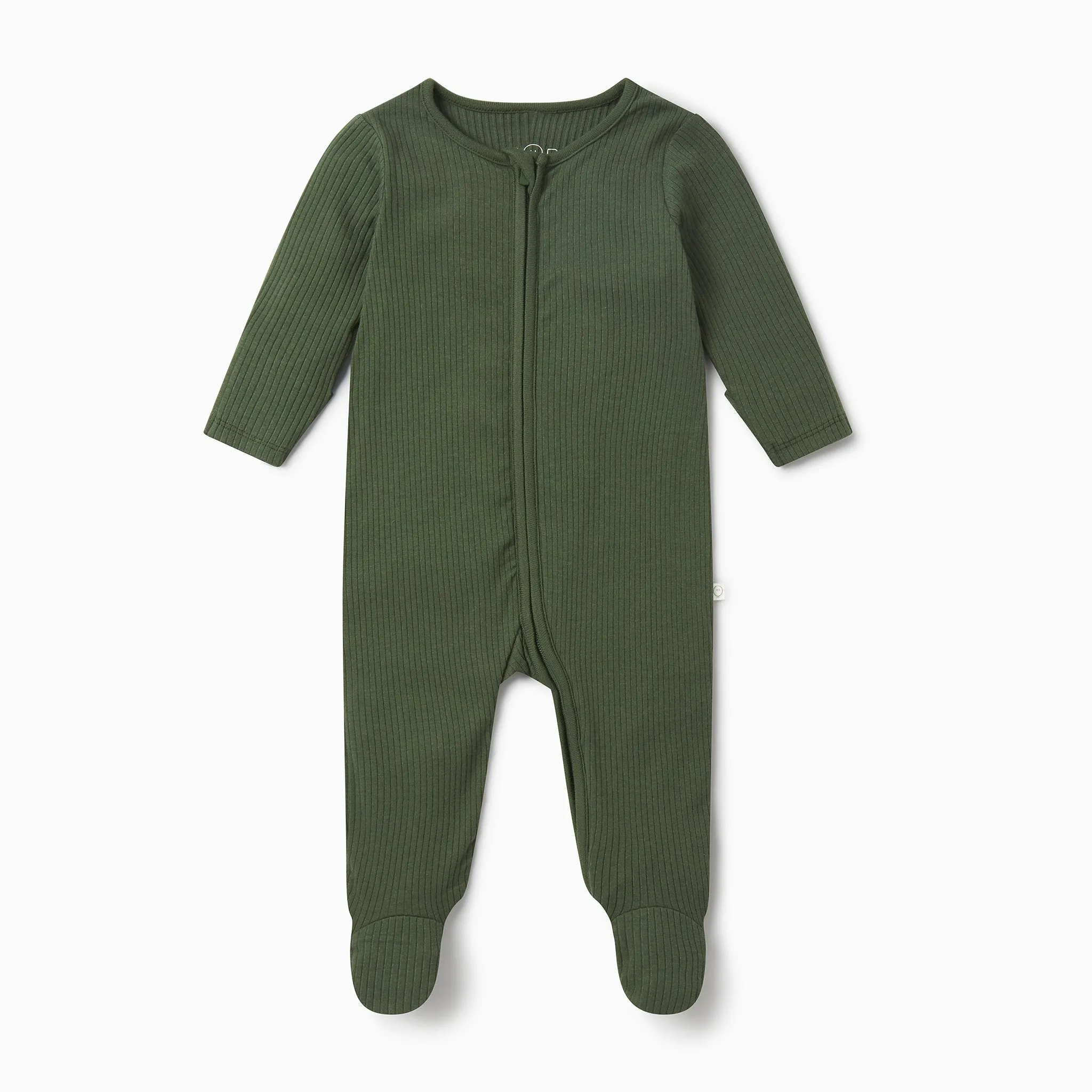Ribbed Clever Zip Sleepsuit