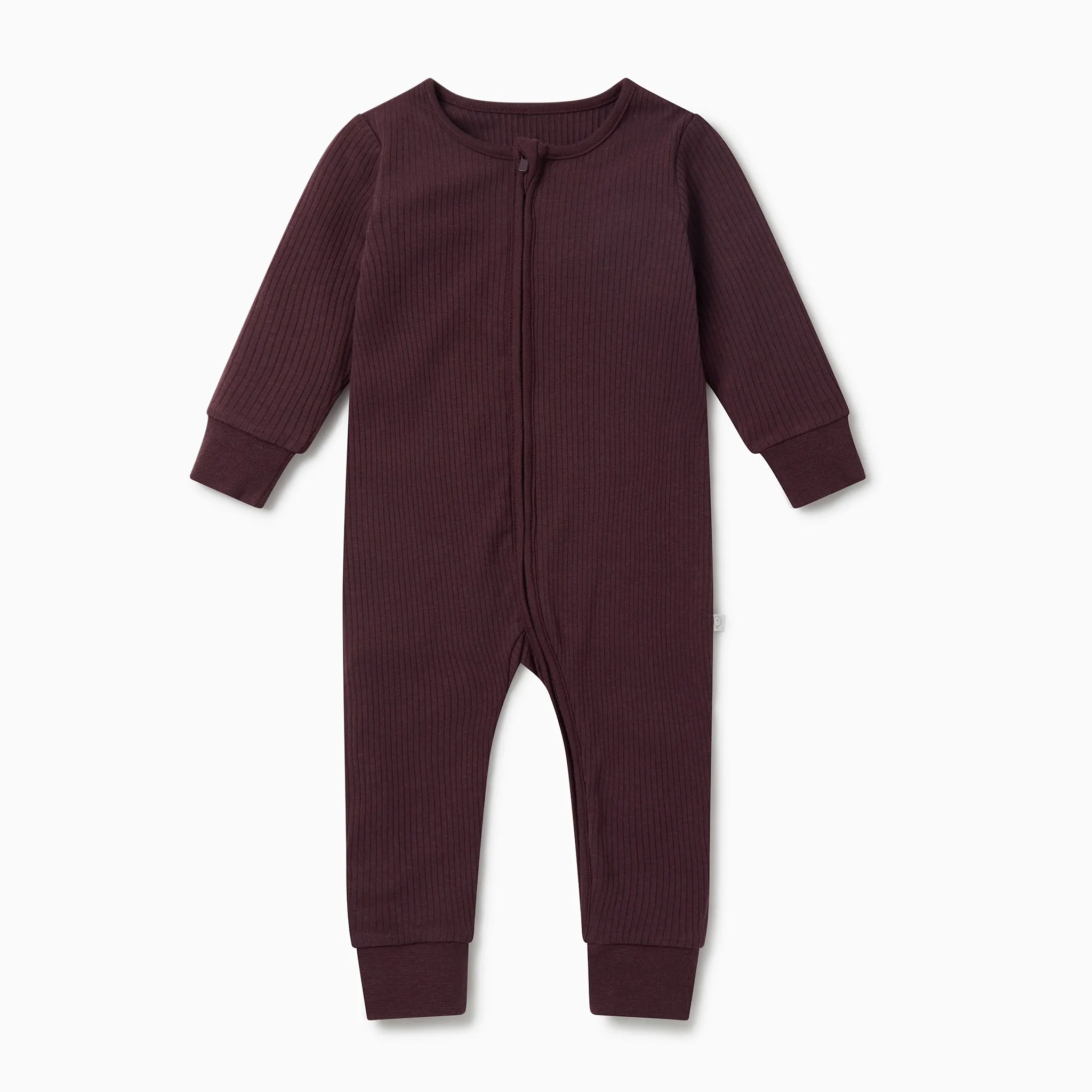 Ribbed Clever Zip Sleepsuit