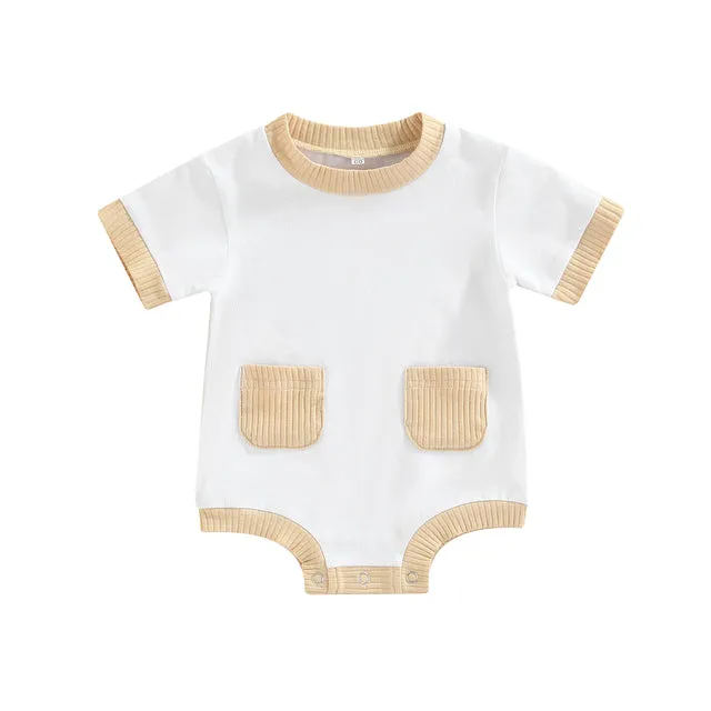 Ribbed Patchwork Jumper 0-12M