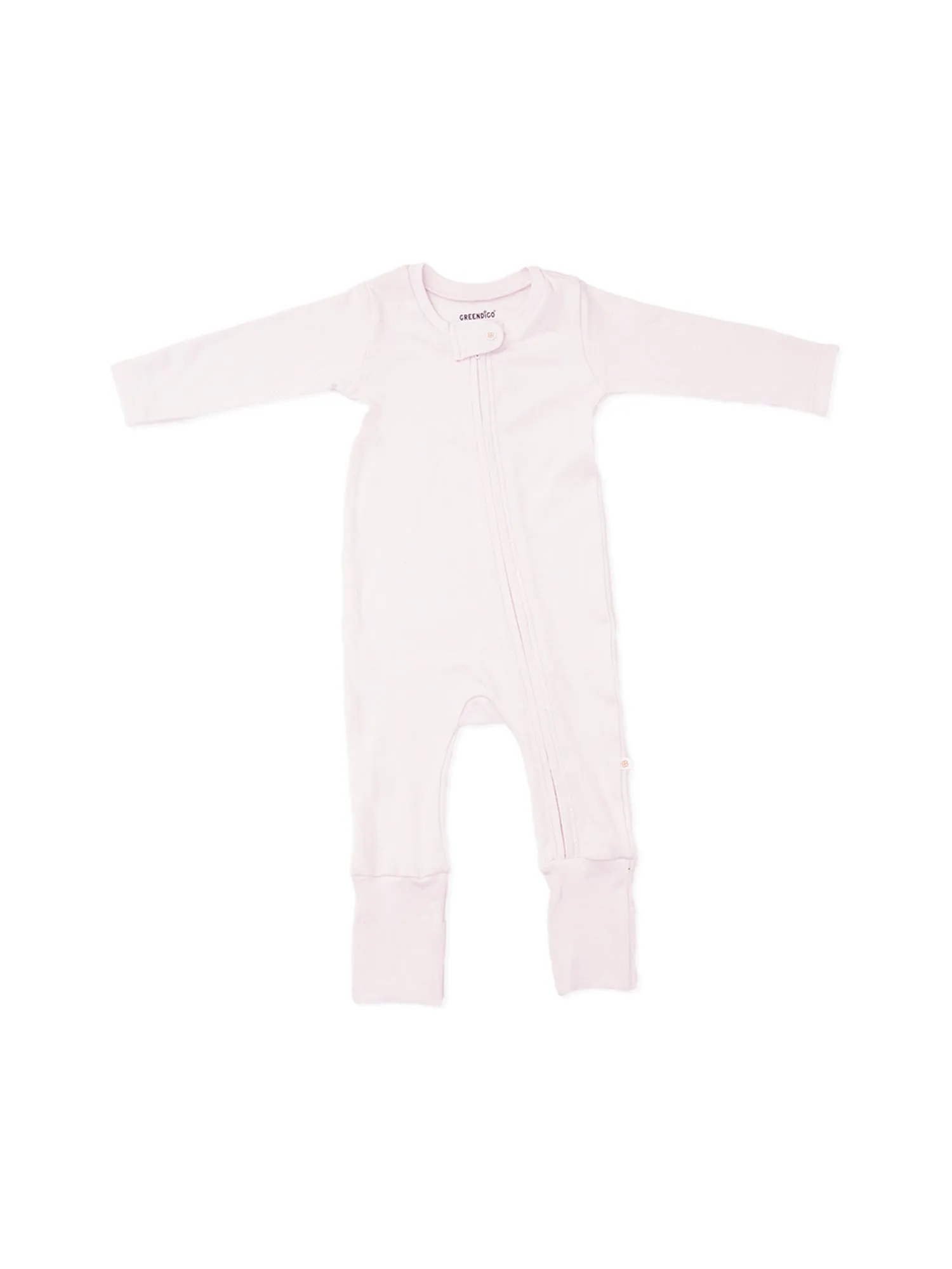 Rosy Dreams - Infant Organic Bamboo Solid Sleepsuit