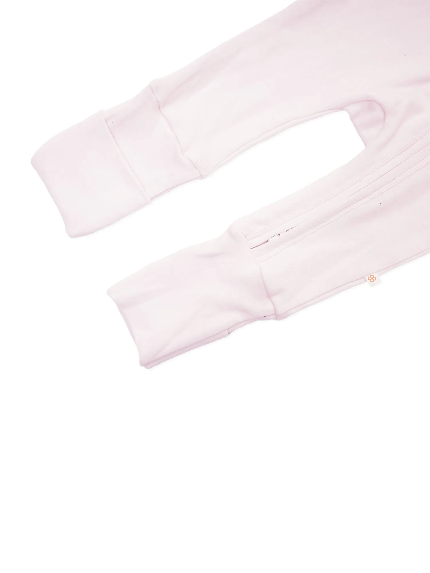 Rosy Dreams - Infant Organic Bamboo Solid Sleepsuit