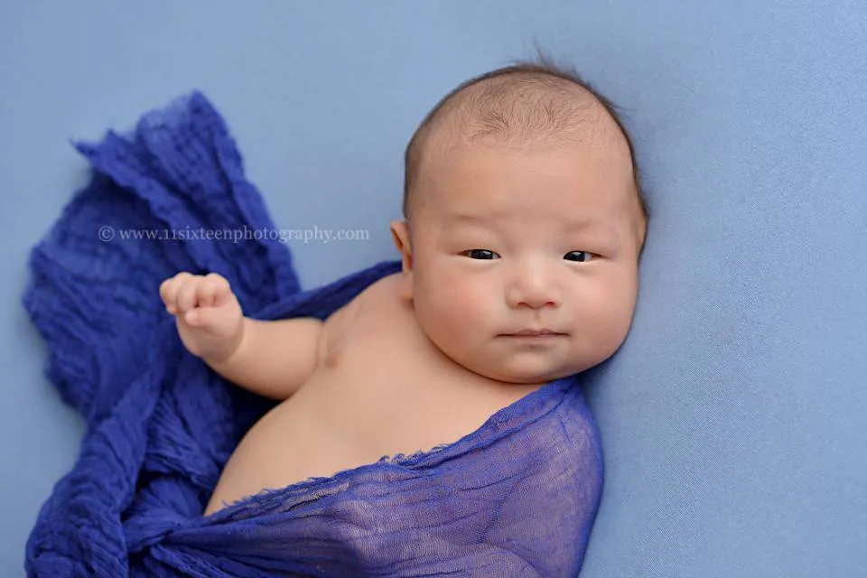 Royal Blue Cheesecloth Baby Wrap Cheese Cloth