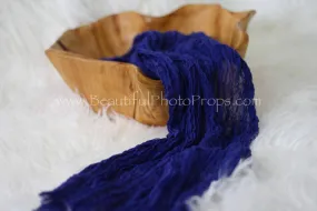 Royal Blue Cheesecloth Baby Wrap Cheese Cloth