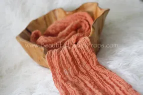 Salmon Cheesecloth Baby Wrap Cheese Cloth