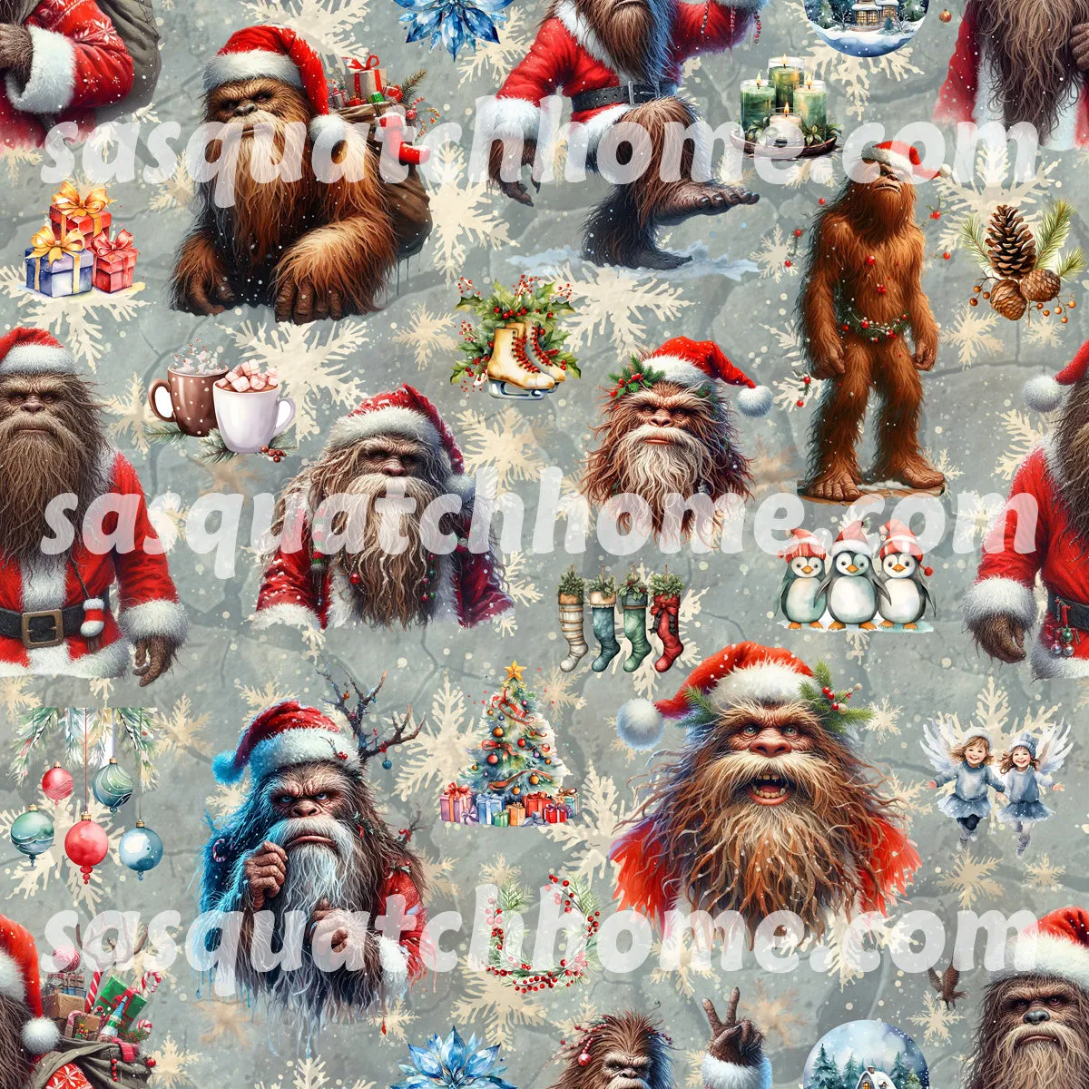 Sasquatch Bigfoot 19 DESIGNS Long Sleeved Baby Onesies