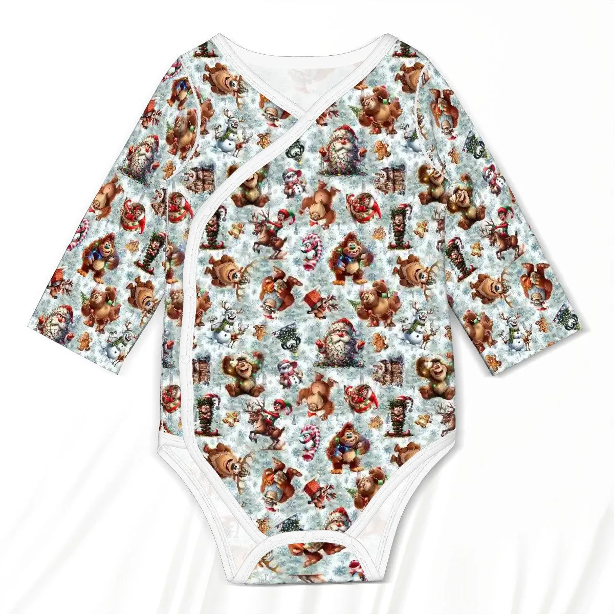 Sasquatch Bigfoot 19 DESIGNS Long Sleeved Baby Onesies