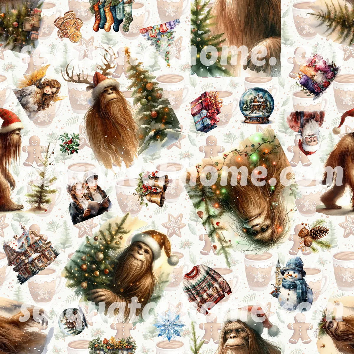 Sasquatch Bigfoot 19 DESIGNS Long Sleeved Baby Onesies