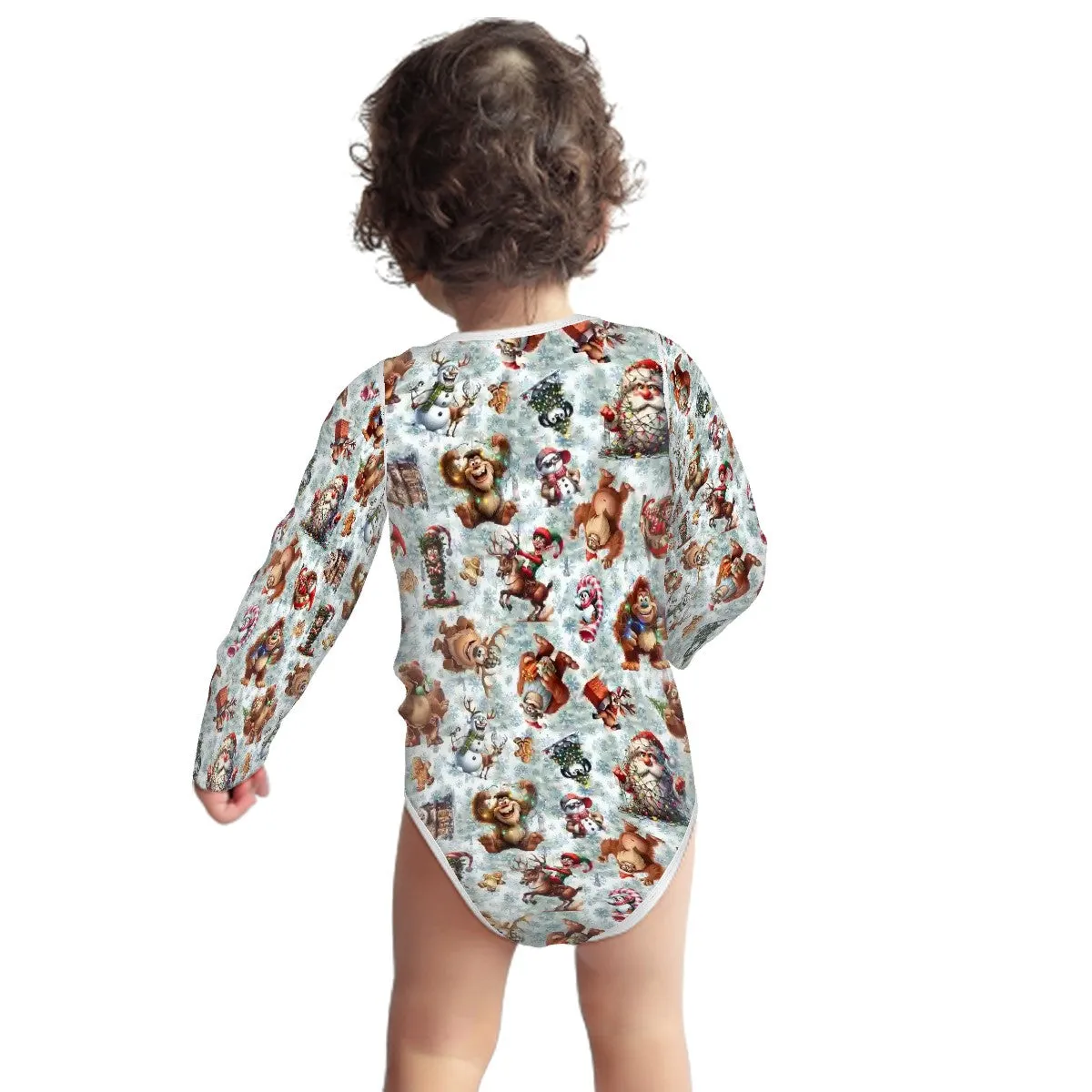 Sasquatch Bigfoot 19 DESIGNS Long Sleeved Baby Onesies