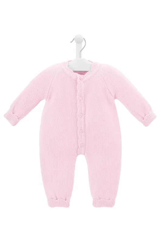 Scallop Edge Knitted Onesie