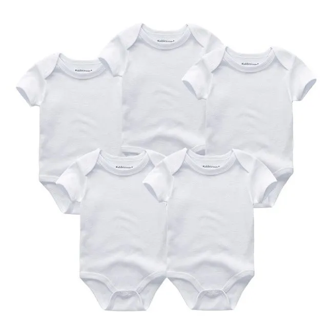 Short Sleeve Cotton O-Neck 0-12M Boys&Girls Rompers