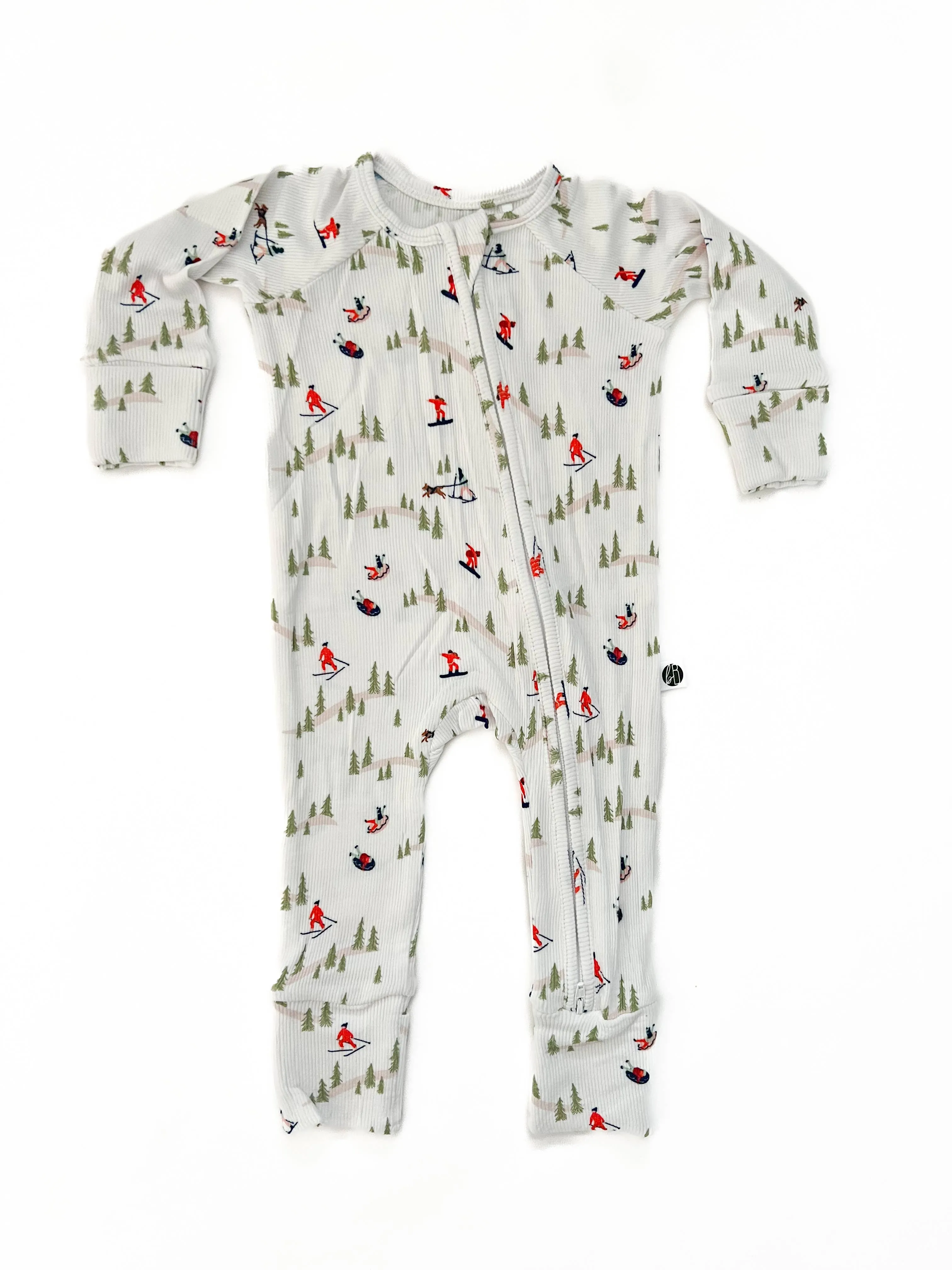 SNOW DAY | ZIP ROMPER