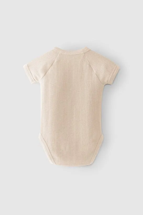 Snug Cream Side Snap Onesie