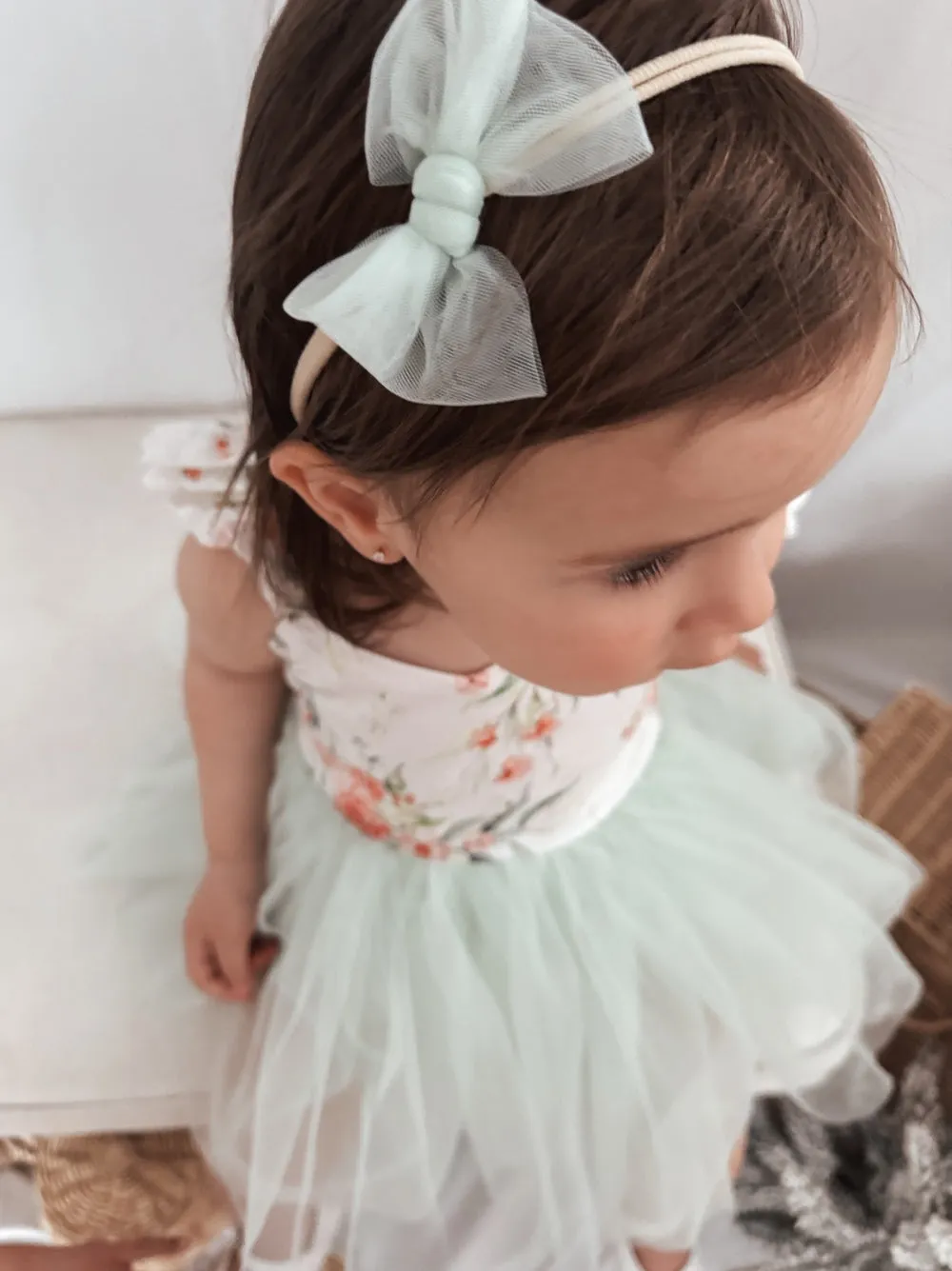 Stella Rose Bow - Green