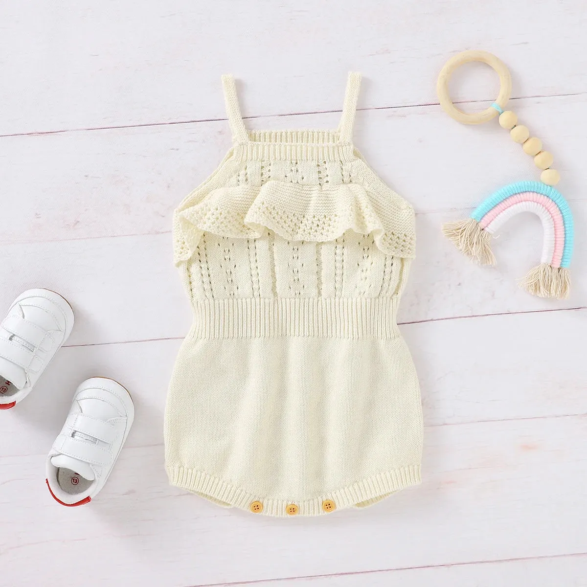 Summer Newborn Baby Girls Rompers Jumpsuits