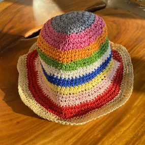 Summer Straw Hats | Colorful Bright