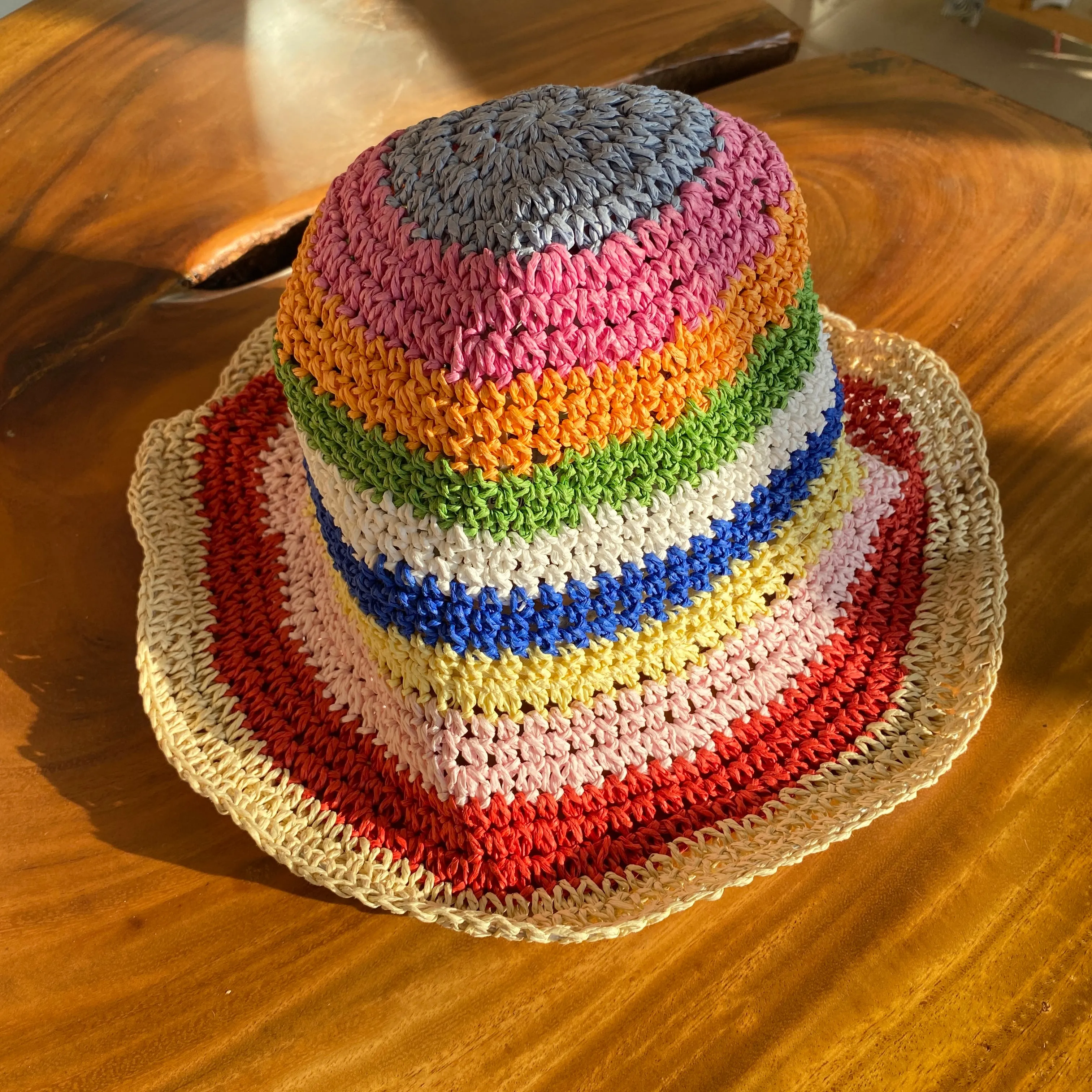Summer Straw Hats | Colorful Bright