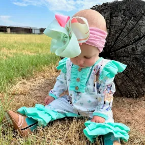 Teepee long Sleeve Romper Baby (0M-2T)
