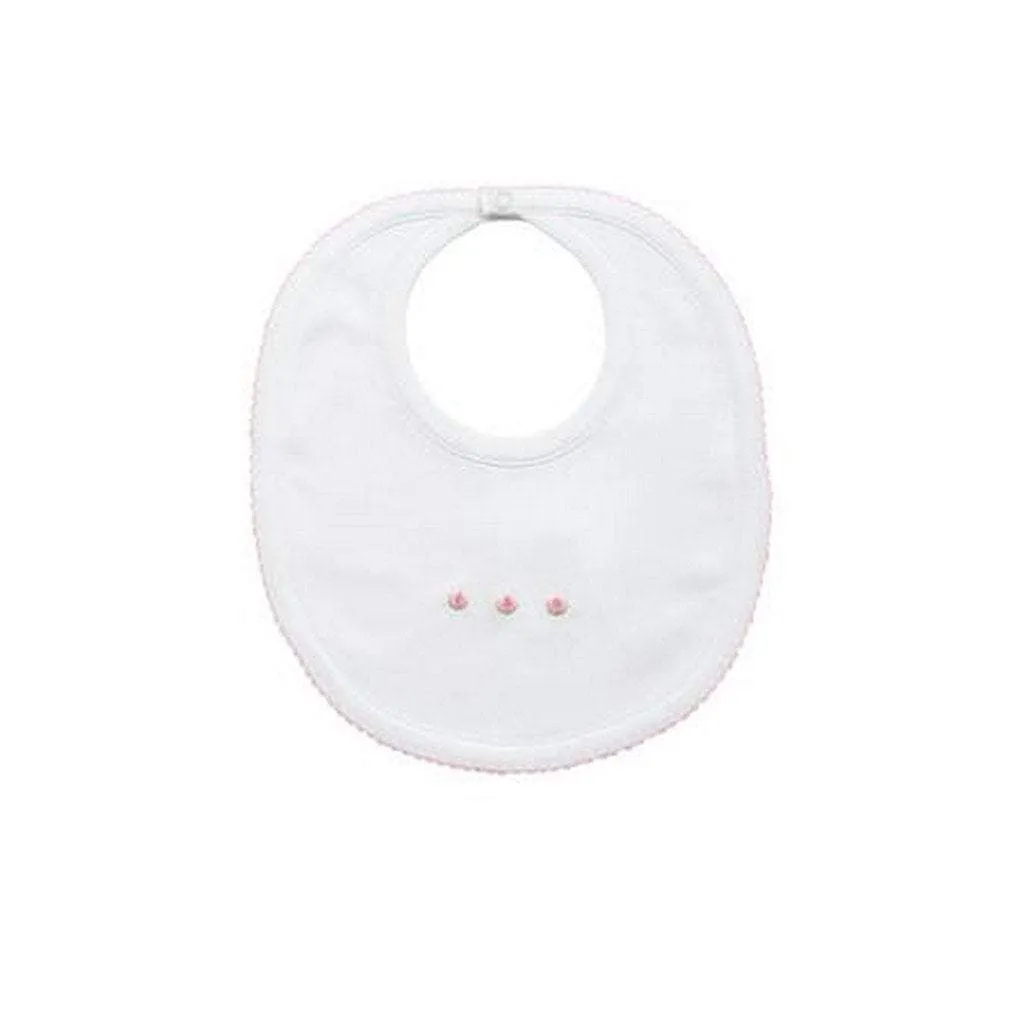 The Proper Peony Layette Collection Pima Bib