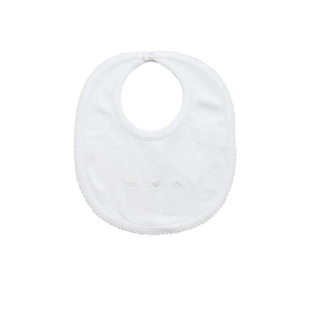The Proper Peony Layette Collection Pima Bib