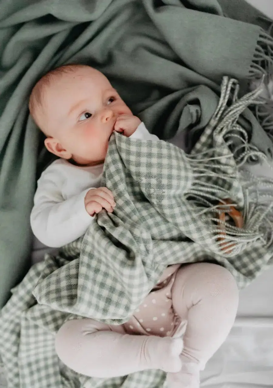 The Tartan Blanket & Co. Super Soft Lambswool Baby Blanket