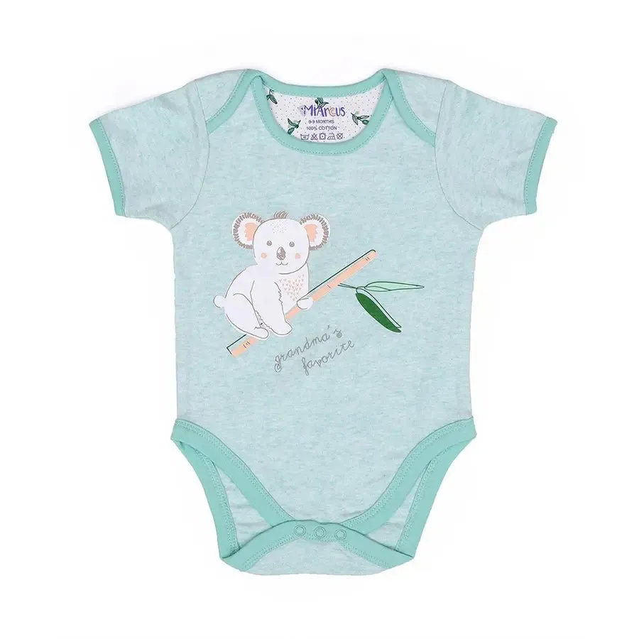Tiny Tog Knitted Unisex Romper - Koala (Pack of 3)
