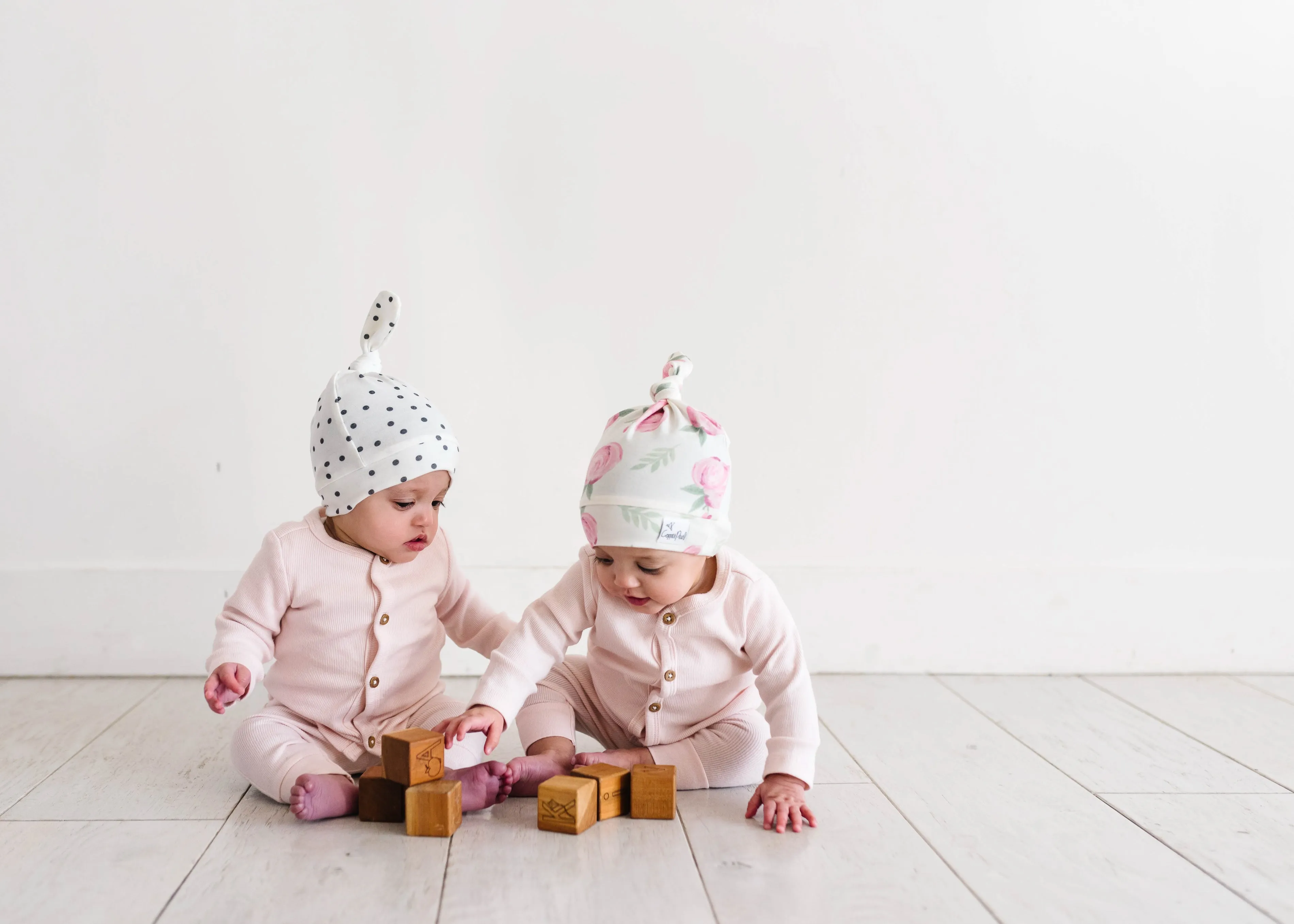 Top Knot Hat - Grace