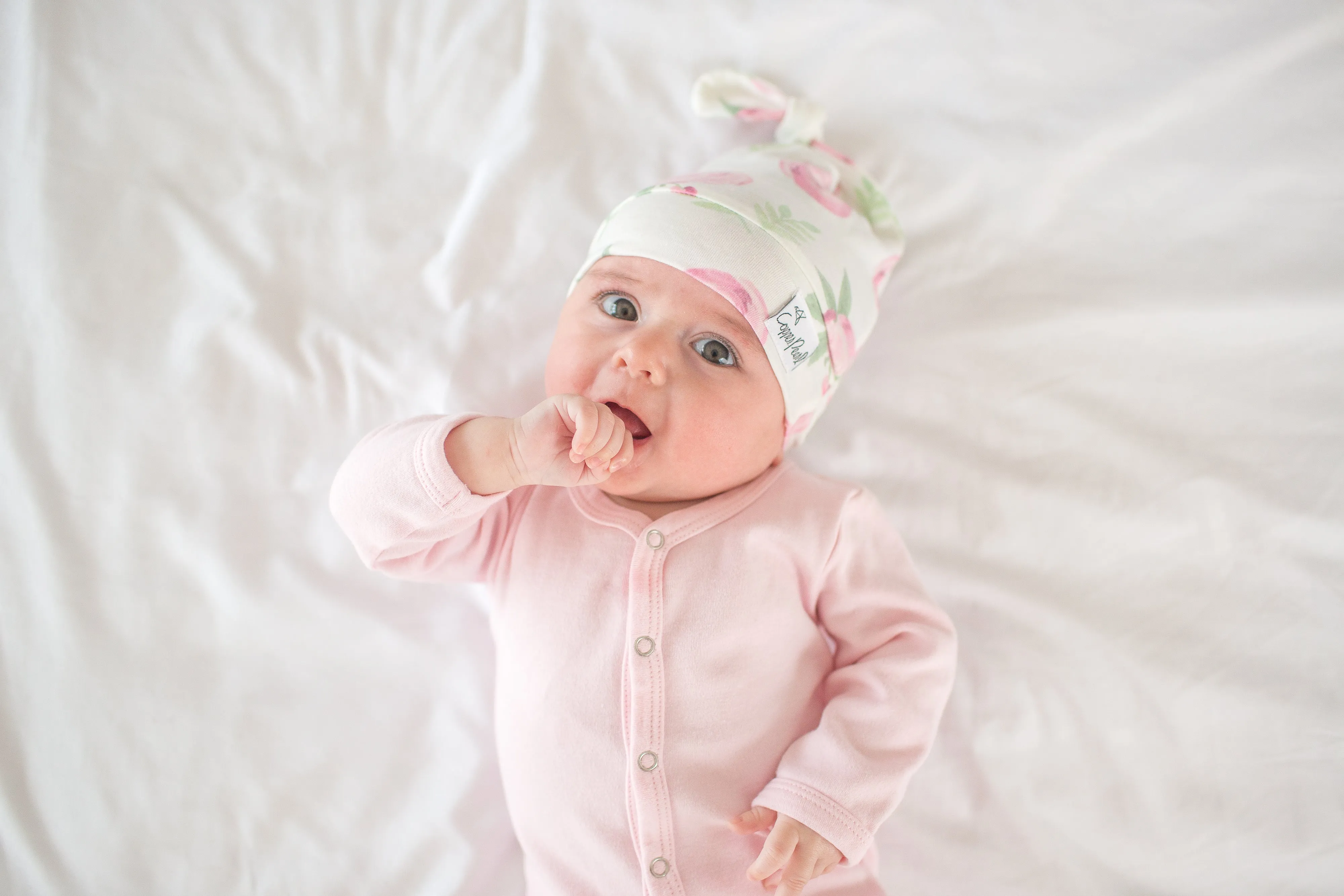 Top Knot Hat - Grace